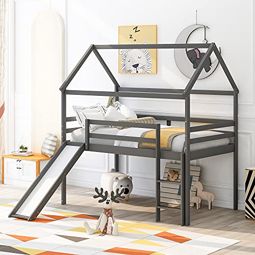 Gray + Wood