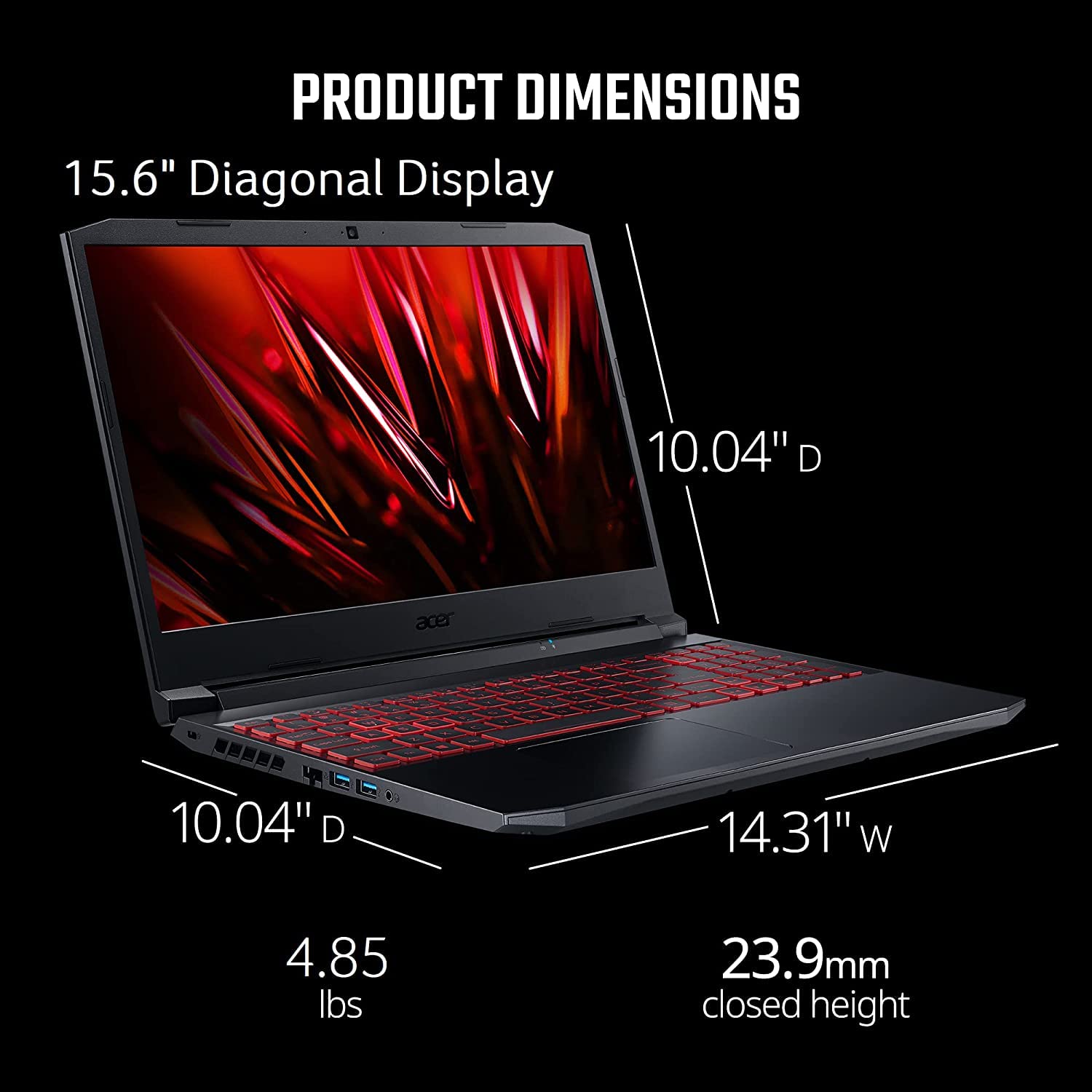 Acer Nitro 5 Gaming Laptop - 15.6