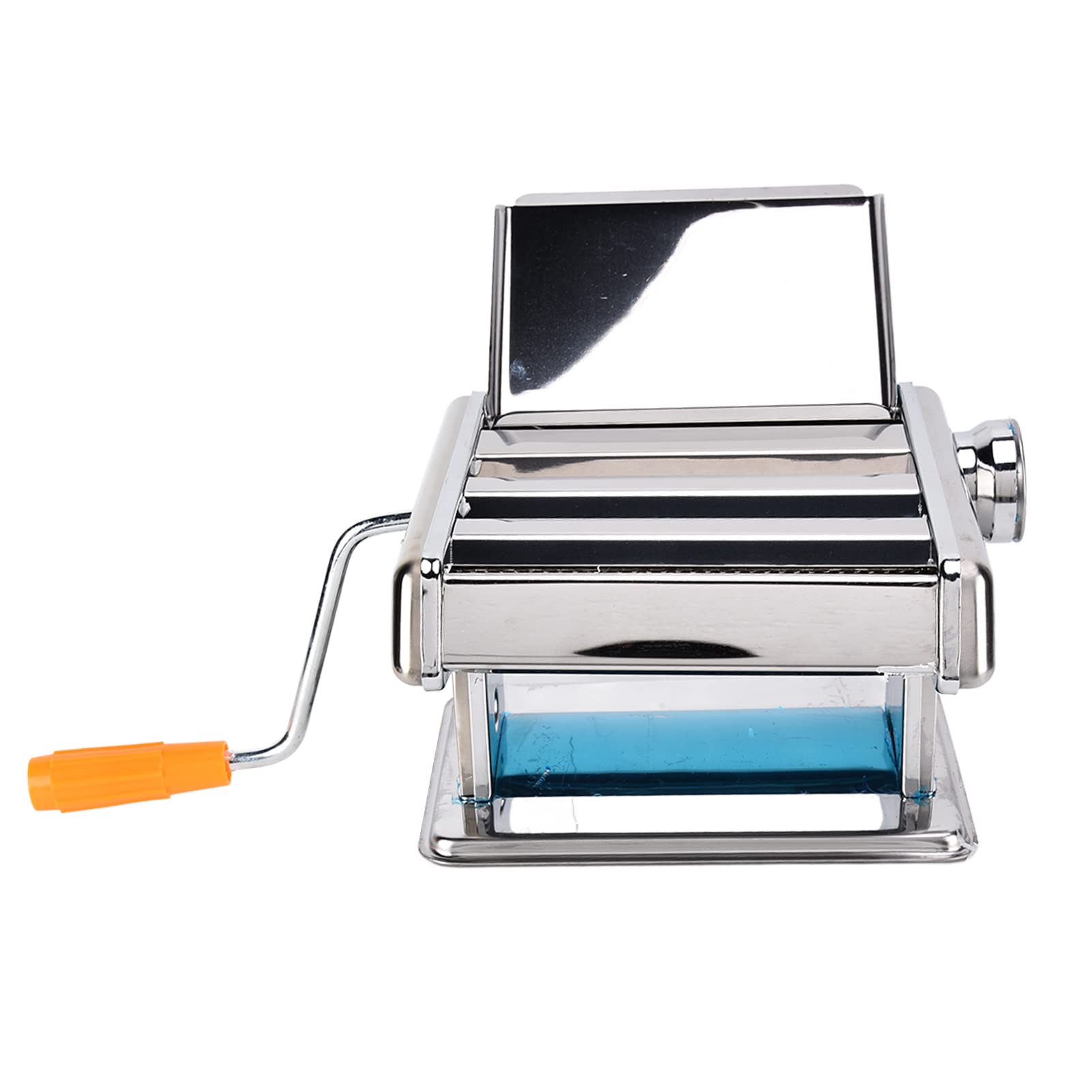 Professional Stainless Steel Dough Sheeter & Pasta Maker - Heavy Duty Noodle Press Machine with Handle for Restaurants & Home Kitchens | Perfect for Making Fresh Pasta, Dumplings, and Pastry Dough