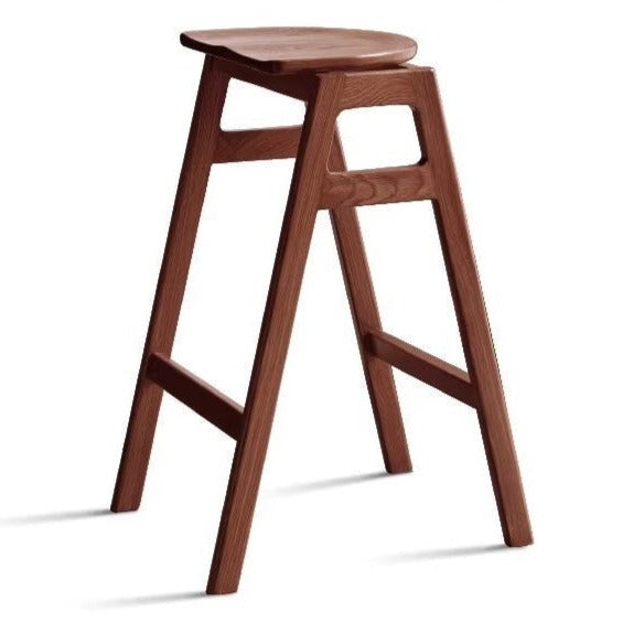 19.2х15.7х27.1 inch / 49х40х69cm / Walnut color / bar stool