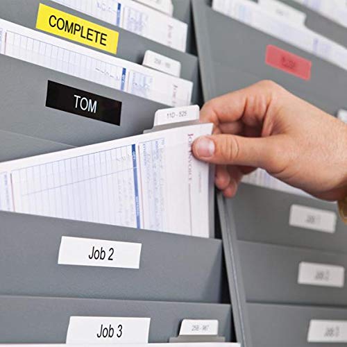 DYMO S0915490 Label Manager 420P Portable Label Maker with ABC Keyboard - Perfect for Office Organization, Shipping Labels & Home Storage (Black)