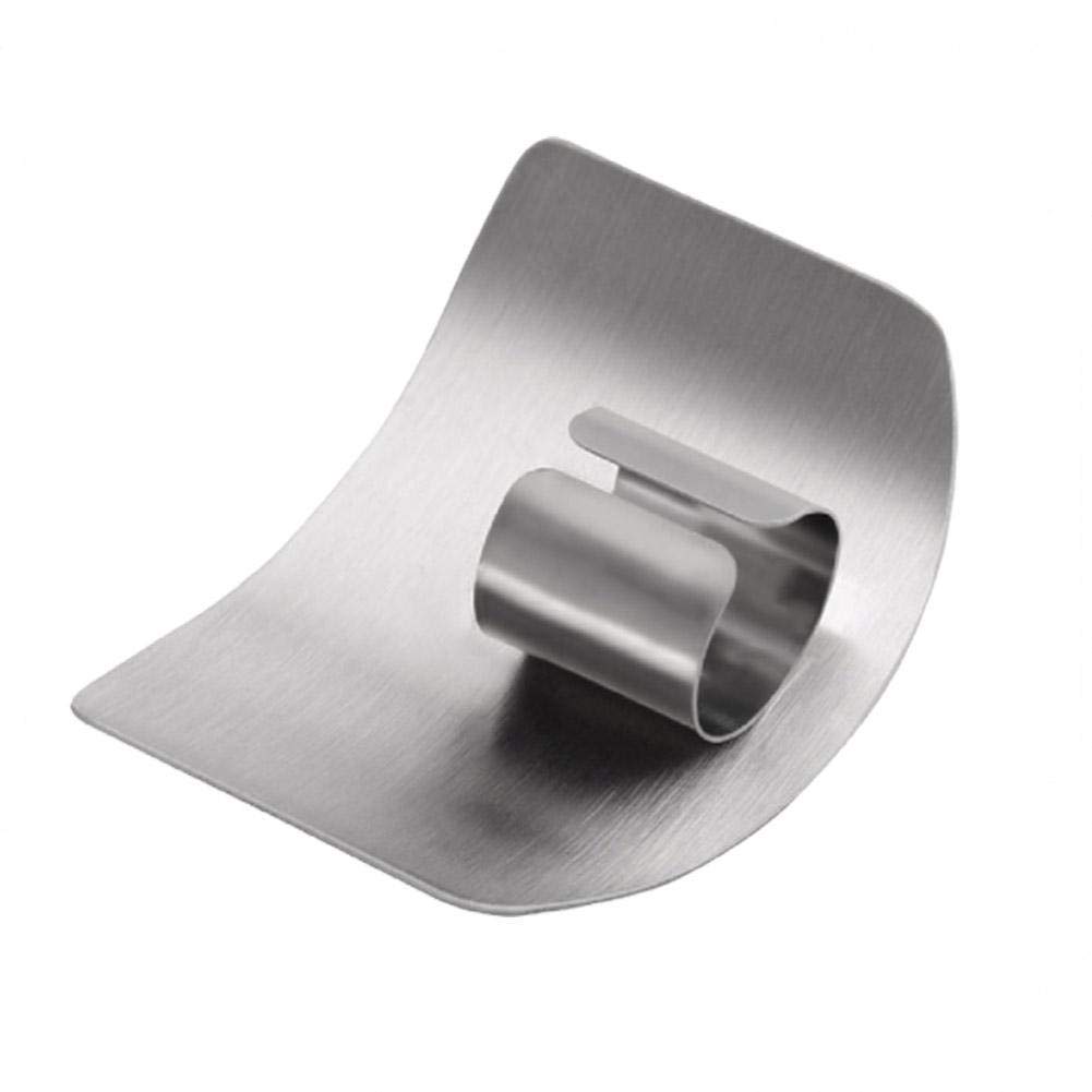 Stainless Steel Finger Guards for Knives - Kitchen Cutting Protector for Slicing, Dicing & Chopping - Safe & Durable Finger Protector for Cooking & Food Prep