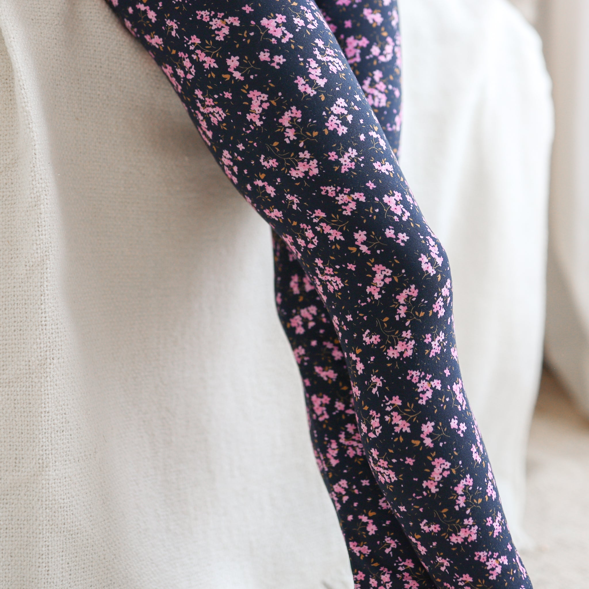 Floral Leggings for Women - High Waisted Yoga Pants with Stretchy Comfort - Perfect for Workouts, Running, and Casual Wear | Veronica Collection