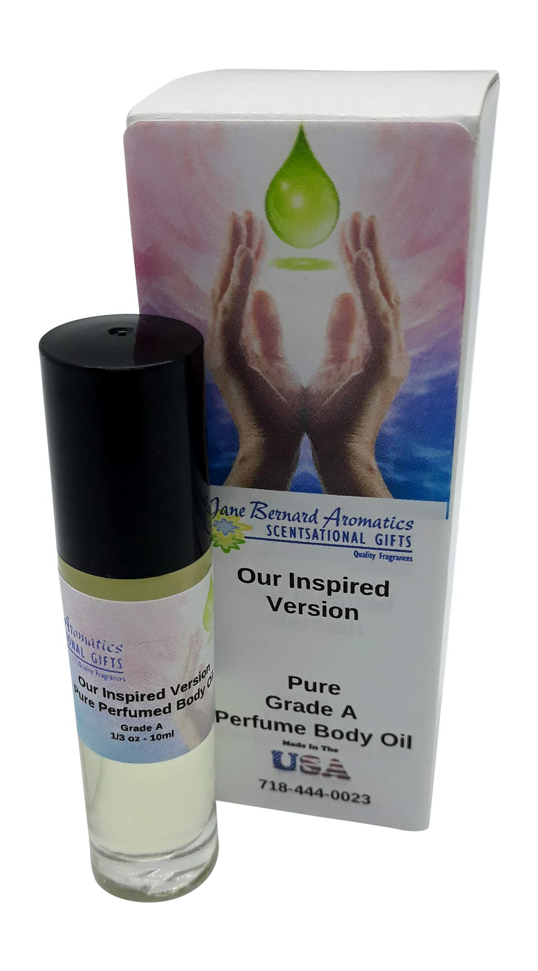 1873 TEASE-HEARTBREAKER Impression Perfume Body Oil for Women - 10ml Alcohol-Free Roll On (1/3 Glass Bottle) - Compact Purse & Pocket Size - Perfect for Date Night, Office & Everyday Wear