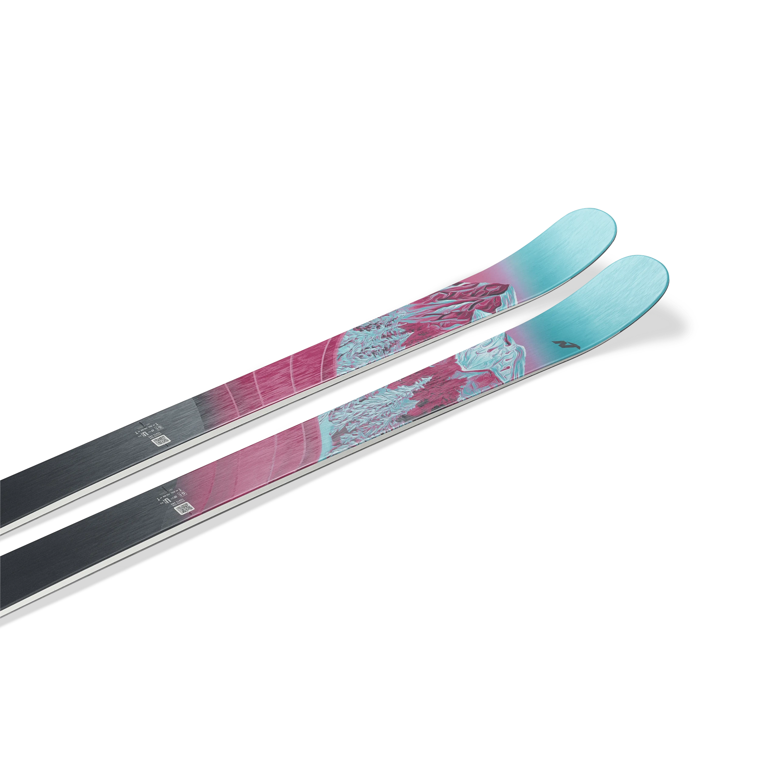 Nordica Santa Ana 87 All-Mountain Skis 2025 - Women's Freeride Powder Skis for Advanced Skiers | Perfect for Backcountry & Resort Skiing