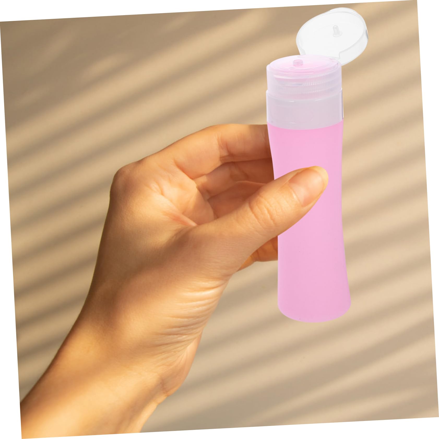 DOITOOL 4-Pack 80ml Mini Squeezy Travel Bottles - Leak-Proof Silicone Containers for Shampoo, Lotion & Toiletries | Perfect for Air Travel, Gym & Vacation Essentials