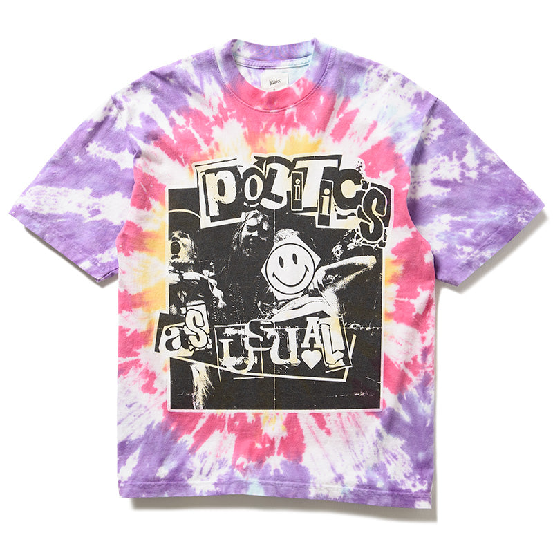 Politics Rouler Tie Dye T-Shirt - Trendy Graphic Tee for Men & Women - Perfect for Casual Wear, Street Style & Political Statement Outfits