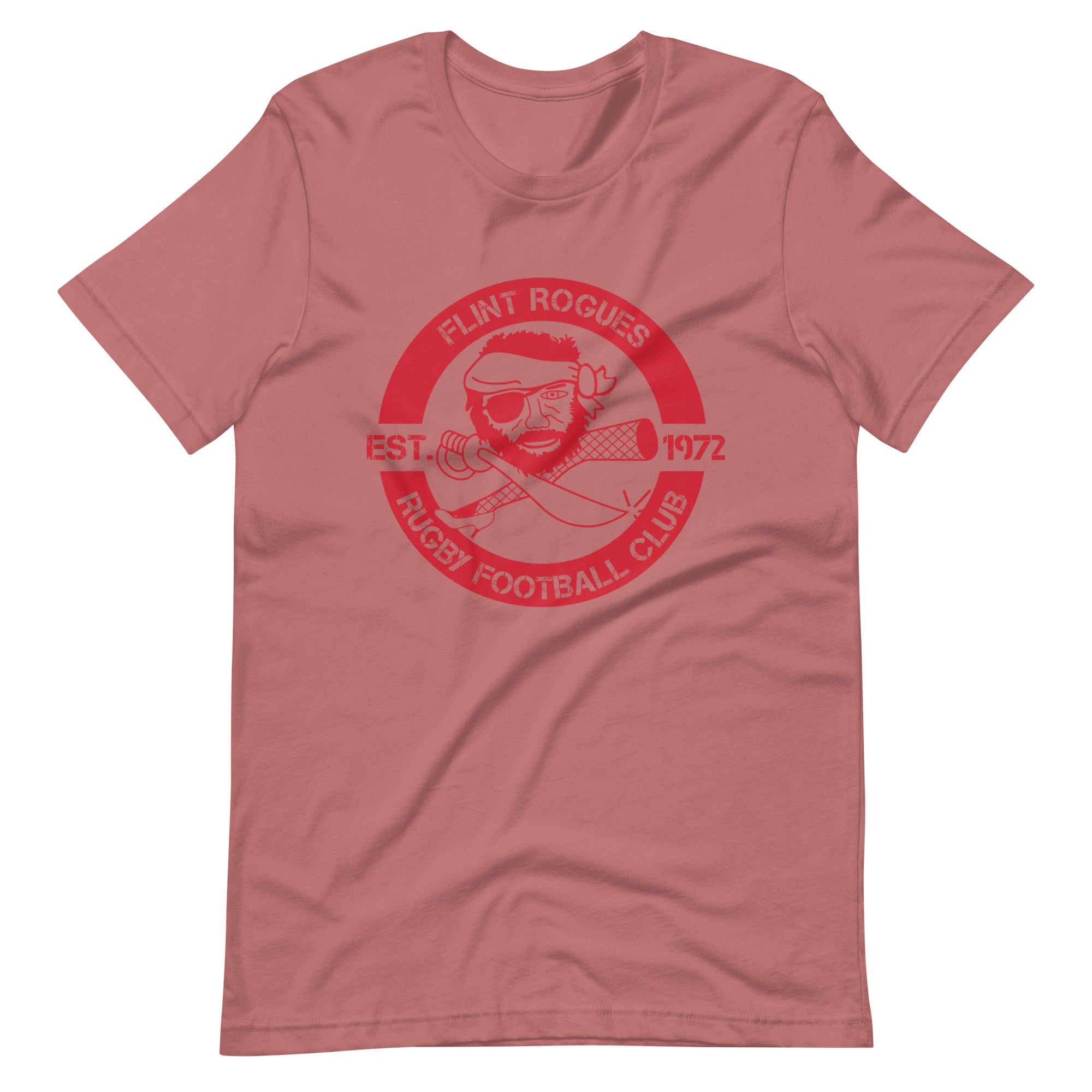 Flint Rogues RFC Social T-Shirt - Comfortable Cotton Tee for Rugby Fans & Casual Wear | Perfect for Game Days, Outings & Fan Events