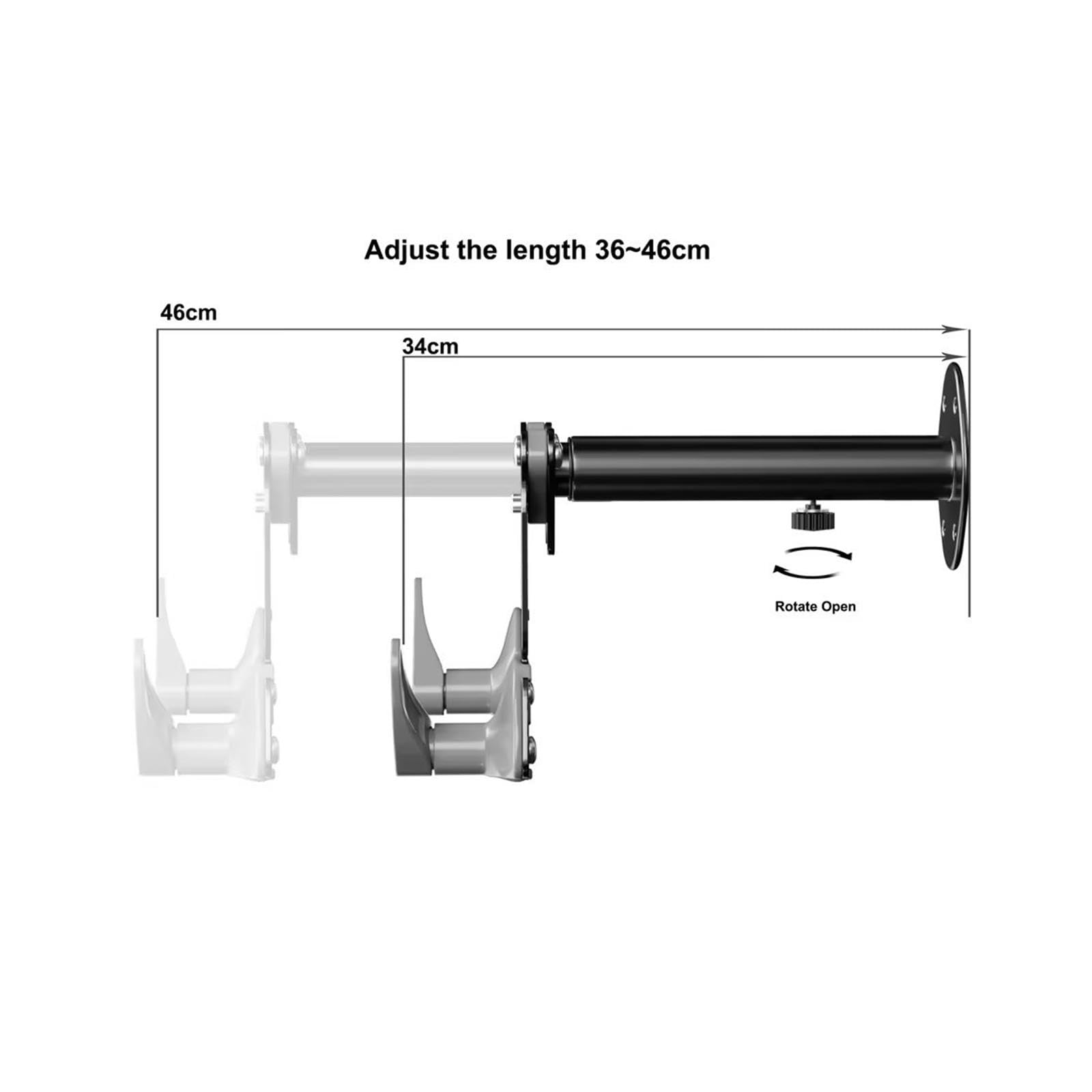 Best Bike Wall Mount Rack for Garage & Indoor Storage - Heavy Duty Bike Hanger & Hook for Horizontal Bike Storage - Perfect for Home, Apartment, and Garage Organization