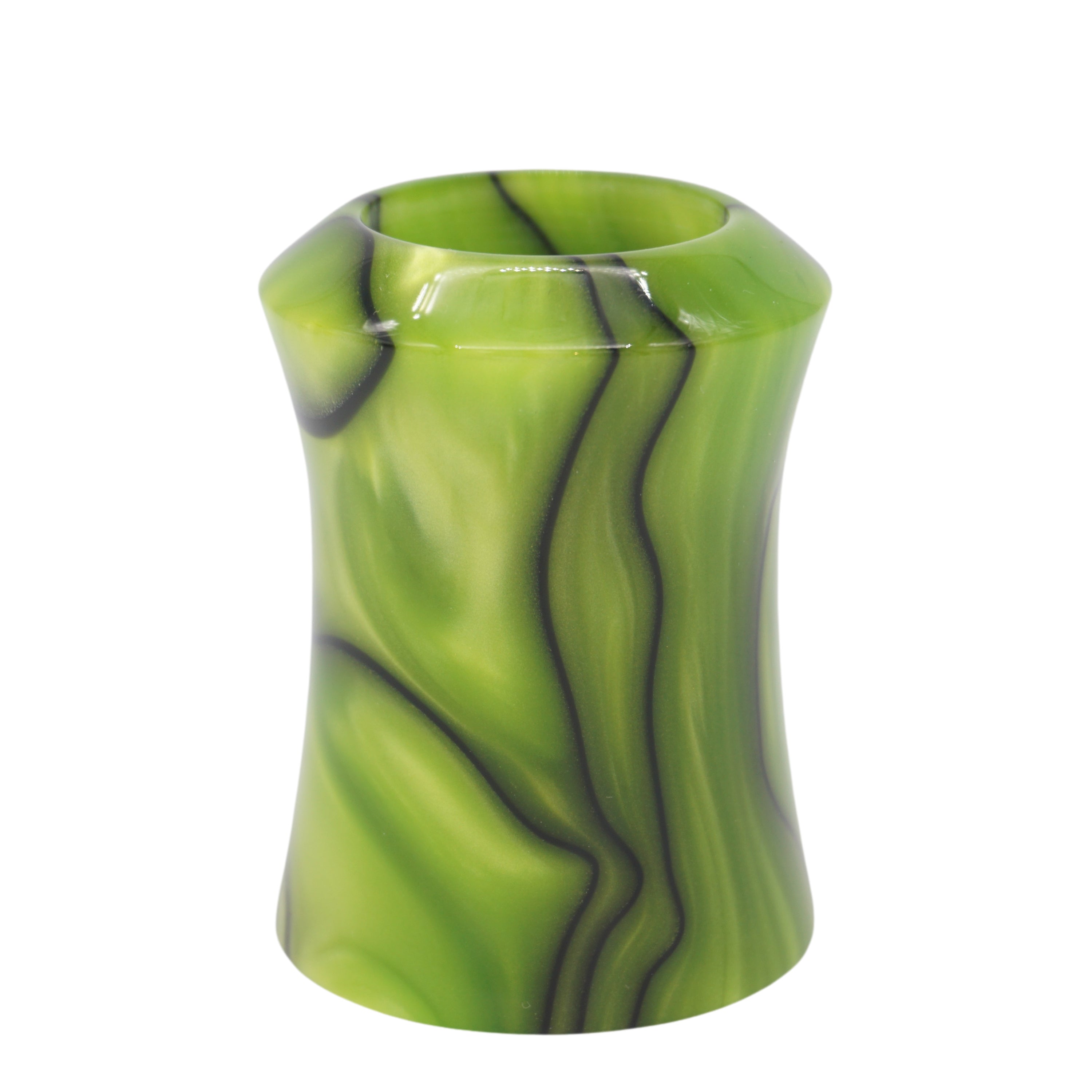 Premium Handmade Toxic Green Shaving Brush Handle - Fits 24mm & 26mm Knots - Perfect for Wet Shaving & Grooming Gifts for Men