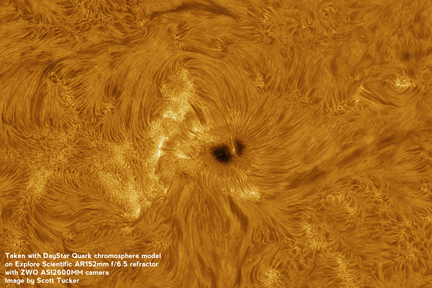 Daystar QUARK Hydrogen Alpha Eyepiece for Solar Telescope - Enhance Solar Viewing with High-Contrast Imaging | Perfect for Astronomy Enthusiasts & Astrophotography