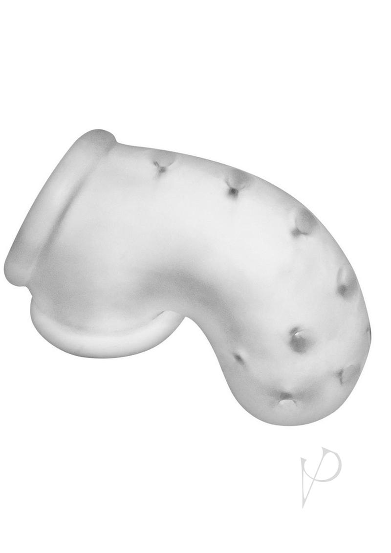 Airlock Air Lite Vented Silicone Chastity Cage - Breathable Clear Ice Design for Comfortable Wear | Perfect for BDSM, Roleplay & Long-Term Use