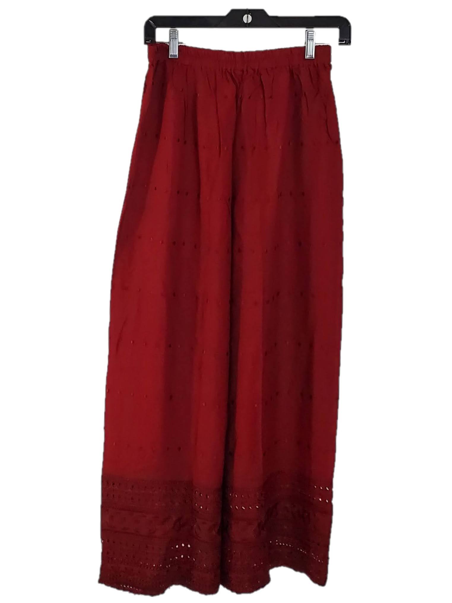 Exquisite Embroidered Palazzo Pants for Women - Comfortable & Stylish Wide Leg Lounge Pants - Perfect for Yoga, Beach, and Casual Wear