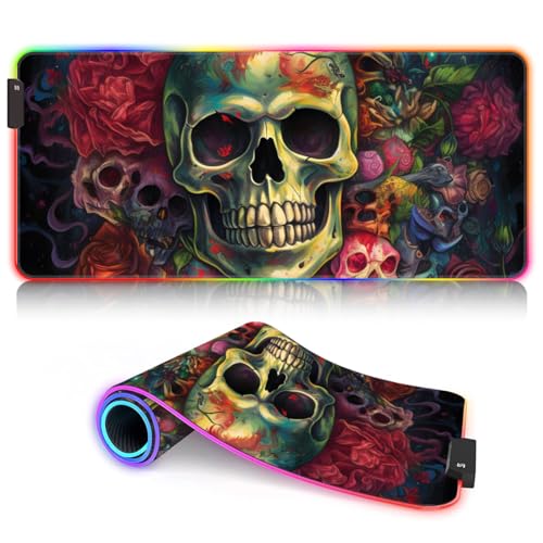 a08-Skull and Roses Skull Rose