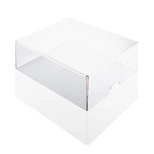 Clear Acrylic Turntable Dust Cover for Vinyl Record Players – Protects Your LP Records from Dust & Scratches – Perfect for Home Audio & DJ Setups