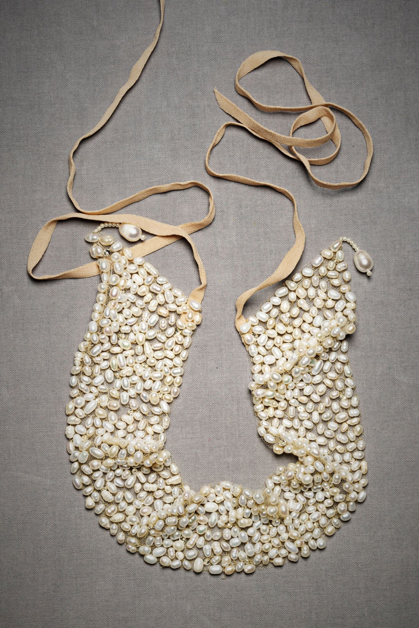 Elegant Cobbled Pearl Collar Necklace for Women - Perfect for Weddings, Parties & Special Occasions