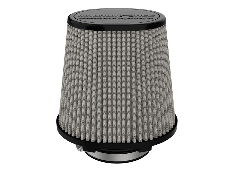 aFe Magnum FLOW High Performance Replacement Air Filter with Pro DRY S Media - 4 Inch Inlet (7.75x6.5 Inches) - Improves Engine Power & Fuel Efficiency for Trucks & SUVs