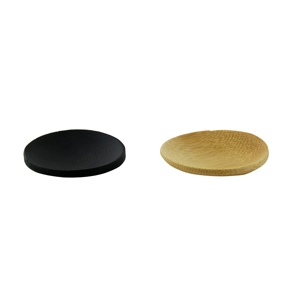 Eco-Friendly Black Bamboo Mini Dish Set - 2.4