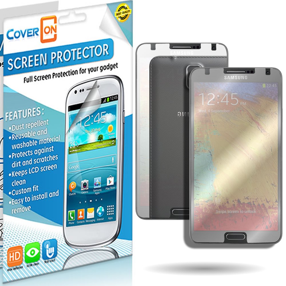 Samsung Galaxy Note 3 HD Mirrored Screen Protector - Perfect for Outdoor Use