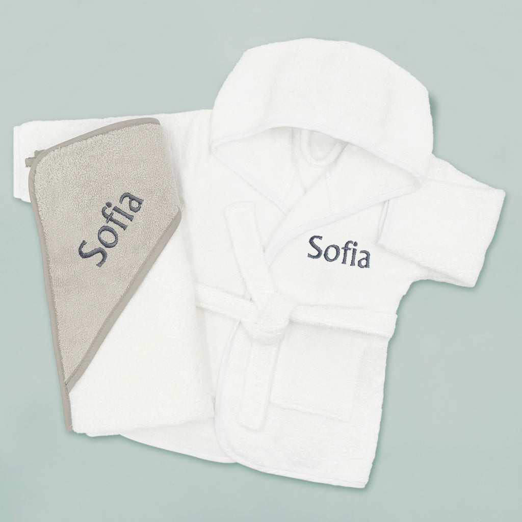 Personalized Baby Gift Set for Newborns 0-12 Months - Soft Grey Cozy Cuddles Blanket & Hat Set | Perfect for Baby Showers, Christenings & First Birthday Presents