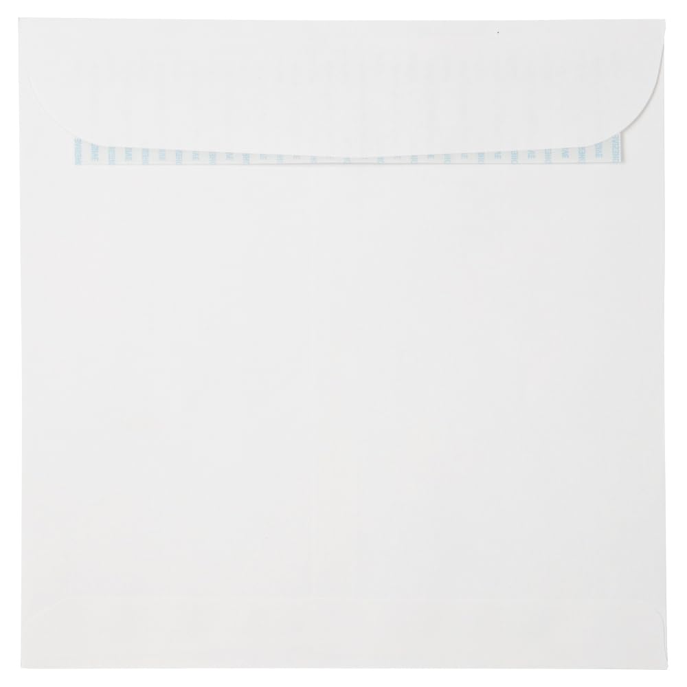 JAM PAPER 9.5 x 9.5 Inch Square White Invitation Envelopes - Bulk Pack of 250 - Perfect for Wedding, Birthday & Party Invitations, Greeting Cards & Stationery
