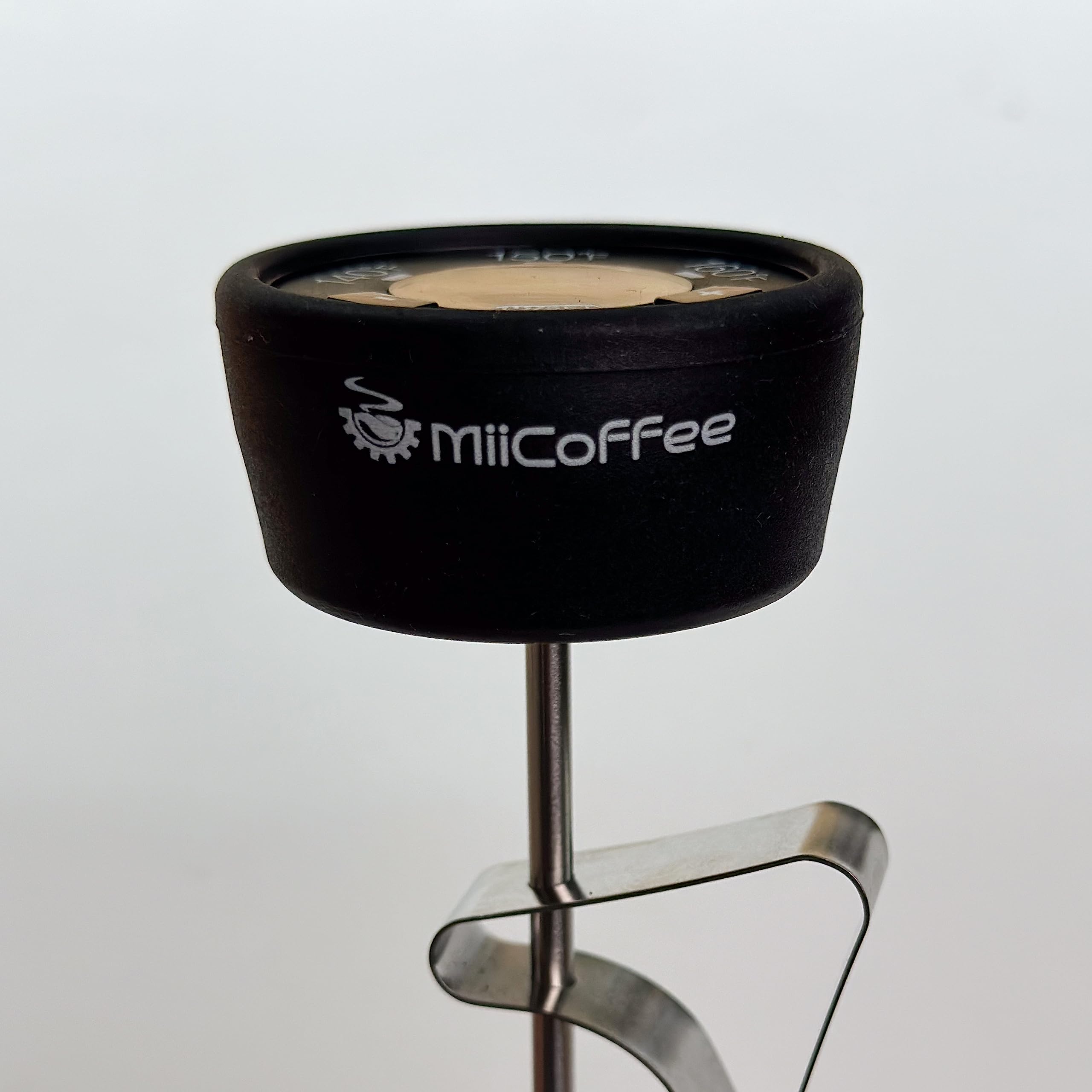 Digital Milk Frothing Thermometer with Clip - Precise Fahrenheit Temperature Gauge for Espresso Machines & Coffee Makers - Perfect for Lattes, Cappuccinos & Home Baristas