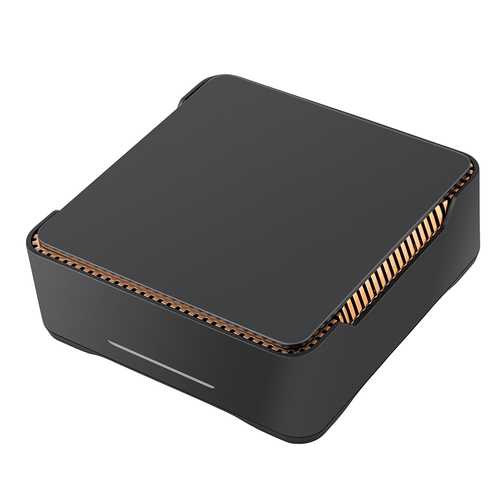 Intel Celeron J4105 Mini PC - 4GB DDR3 RAM, 64GB eMMC Storage, Apollo Lake Processor - Compact Desktop Computer for Home Office, Streaming & Light Gaming