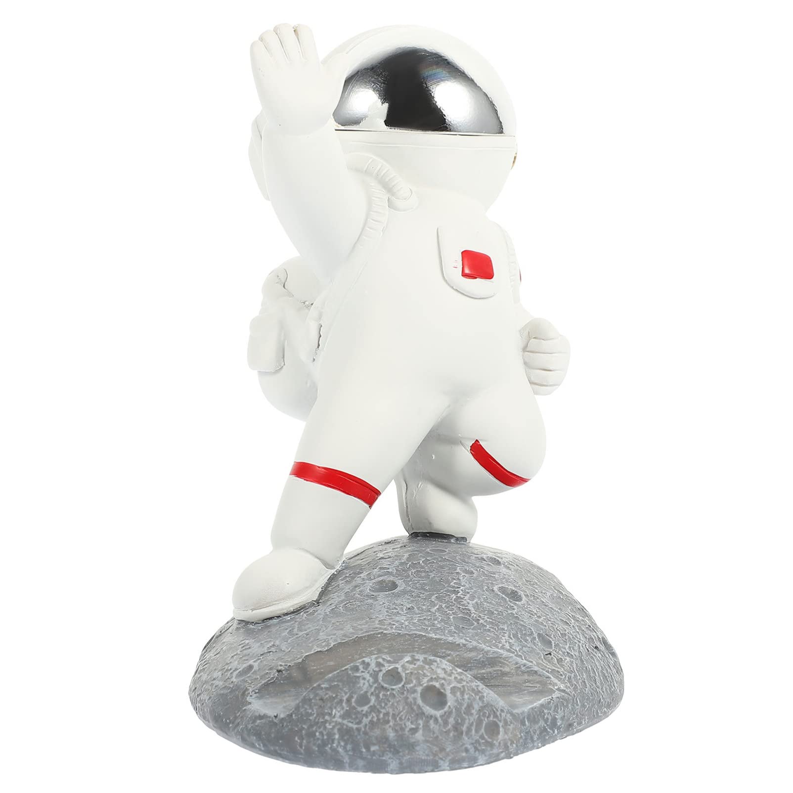 Vintage Astronaut Figurine - Spaceman Phone Holder & Car Decor - Unique Astronaut Statue Ornament for Home, Office & Gifts - Perfect for Space Themed Parties, NASA Lovers & Sci-Fi Fans