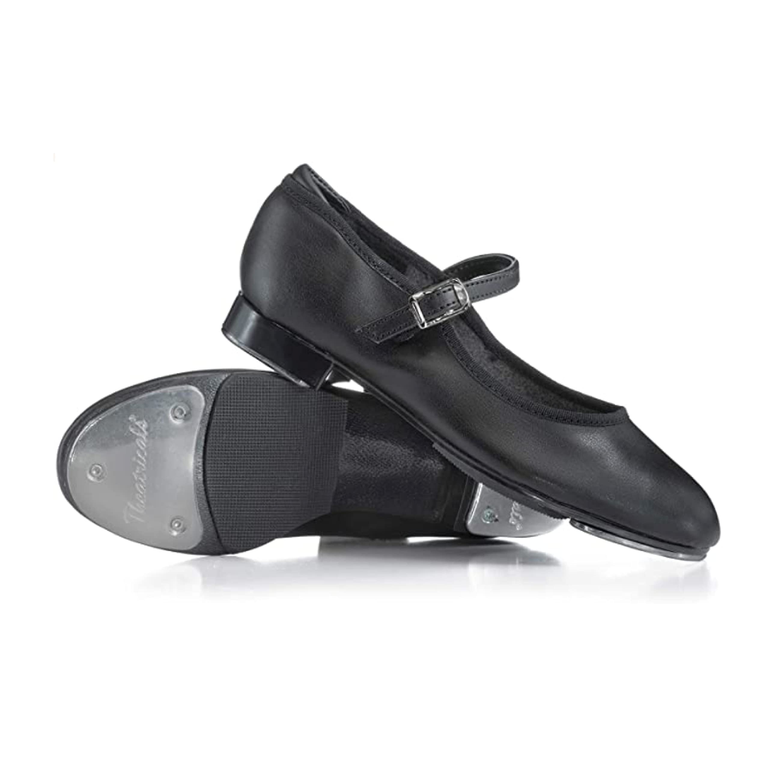 Women's Theatrical Tap Dance Shoes with Slide Buckle - Perfect for Jazz, Broadway & Dance Performances