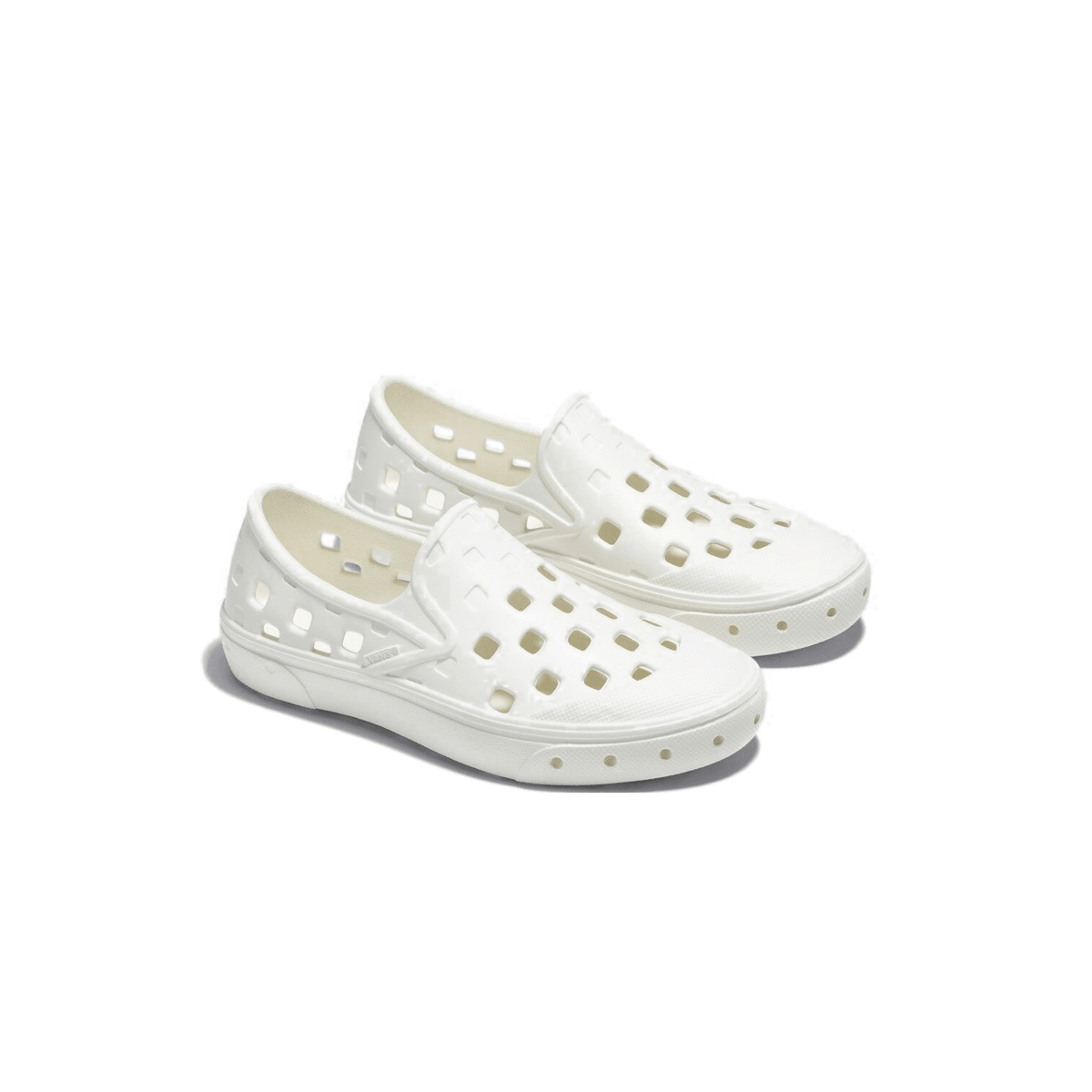 Kids Slip-On TRK Marshmallow Sneakers - Lightweight & Comfortable Shoes for Boys & Girls - Perfect for School, Play & Everyday Wear