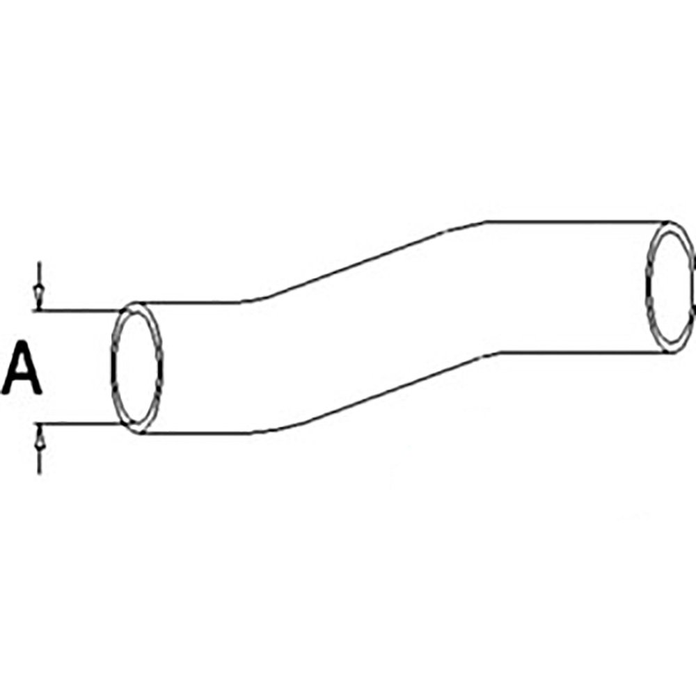 Case-IH Radiator Hose Lower Part No: A-A169930 - Replacement Compatible with Tractors & Farm Equipment - Durable Cooling System Hose for Heavy-Duty Use
