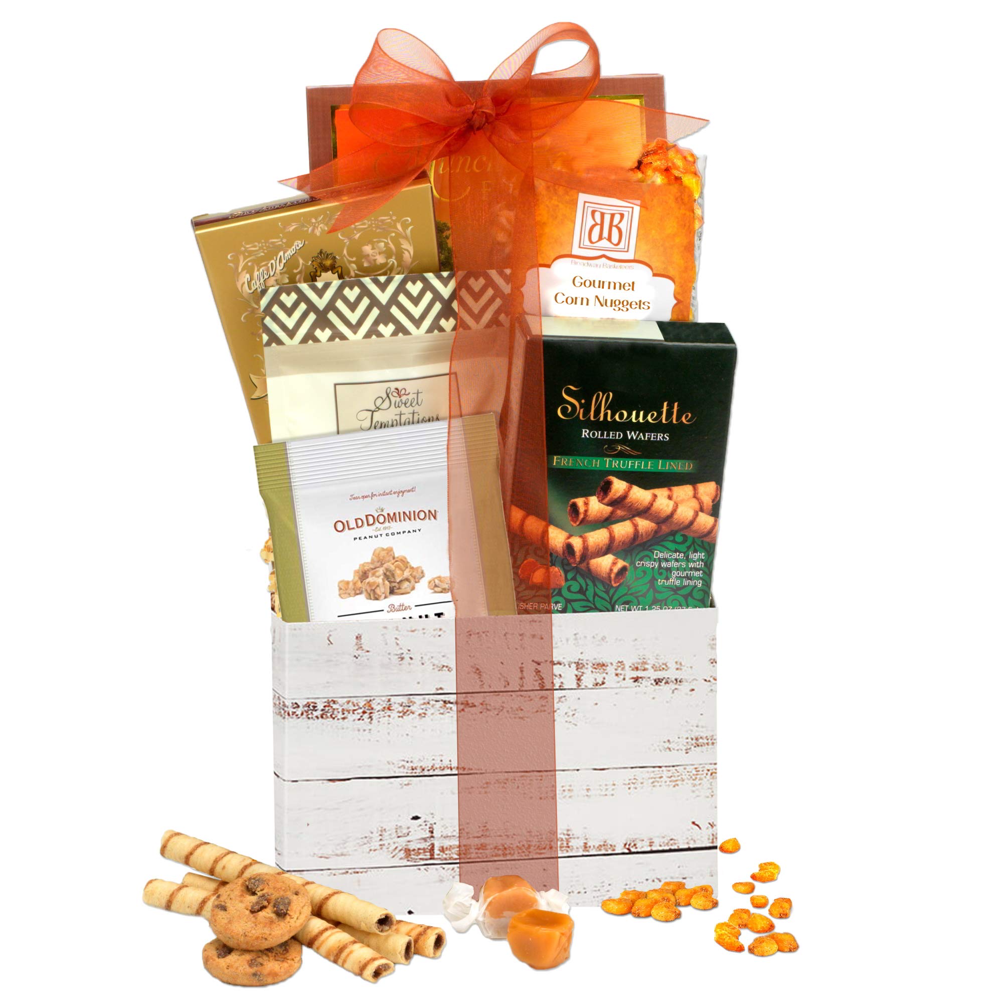 Broadway Basketeers Premium Gourmet Food Gift Basket - Deluxe Snack Box for Women, Men & Families | Holiday, Thank You, Corporate Gifts | Perfect for Birthdays, College Care Packages & Get Well Soon Presents | Nationwide Delivery