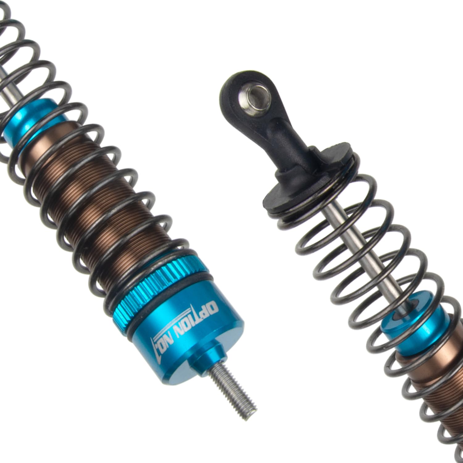 Adjustable Aluminum Front & Rear Oil Shock Absorbers for Tamiya CW-01 Chassis - Upgrade Parts for Lunch Box & Midnight Pumpkin RC Cars - Perfect for Off-Road Racing and Custom RC Builds