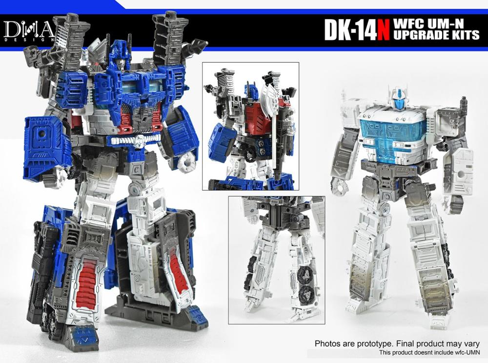 DNA Design DK 14N Upgrade Kit for WFC 08 - Transformers Figure Accessories | Enhance Your WFC 08 Collectible Display & Customization