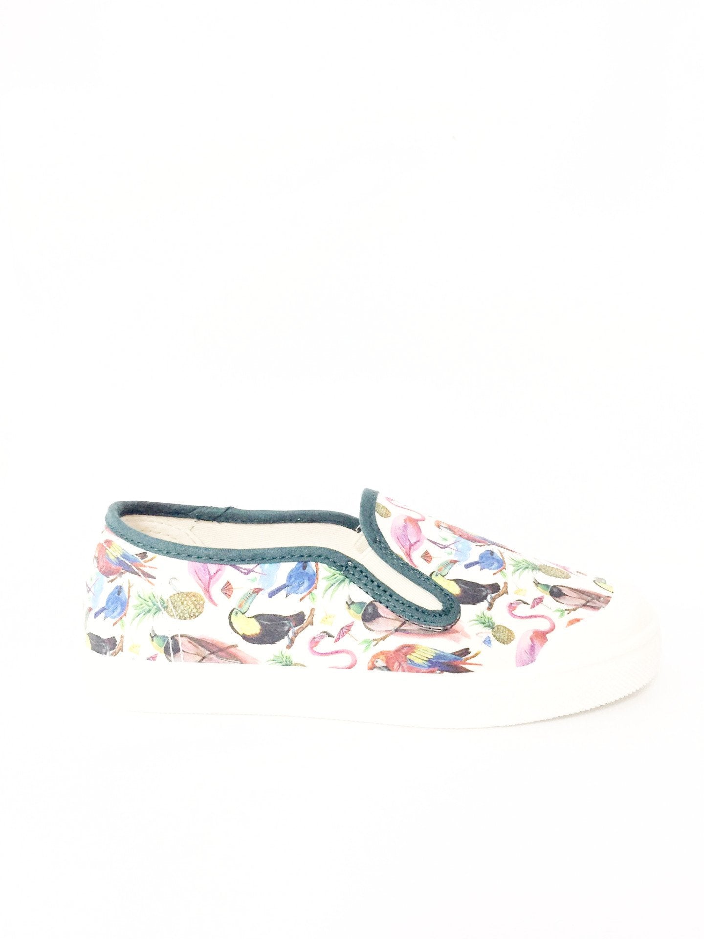 PePe Tropical Print Slip-On Sneakers - Lightweight Comfortable Casual Shoes for Women | Perfect for Beach Vacation, Summer Outfits & Everyday Wear