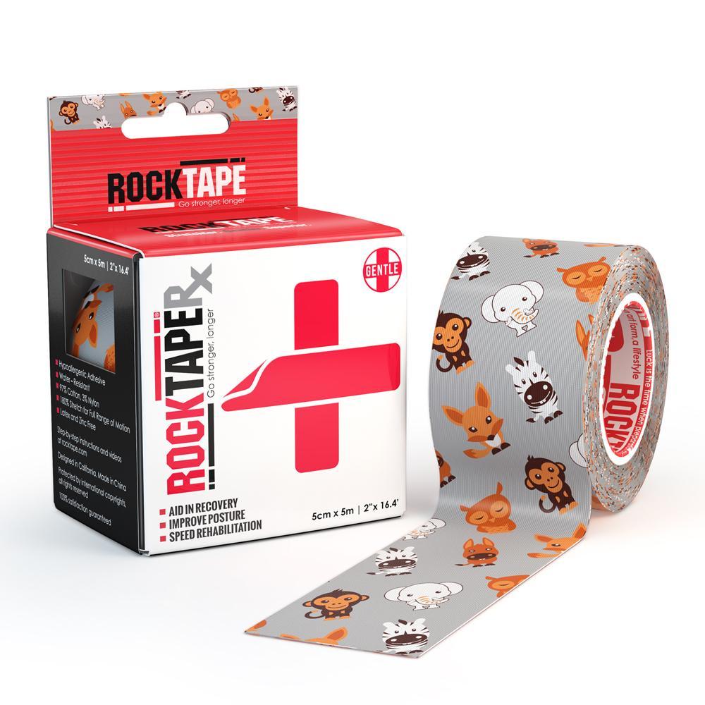 RockTape RX Sensitive 5cm Roll - Hypoallergenic Kinesiology Tape for Sensitive Skin | Ideal for Physical Therapy, Sports Recovery & Pain Relief