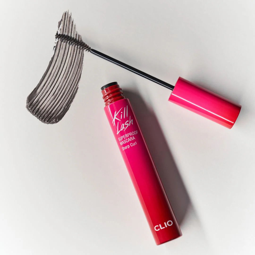 CLIO Kill Lash Superproof Mascara 7g - Long Lasting Waterproof Volumizing Mascara for Dramatic Lashes | Perfect for Daily Wear, Special Occasions & Photography