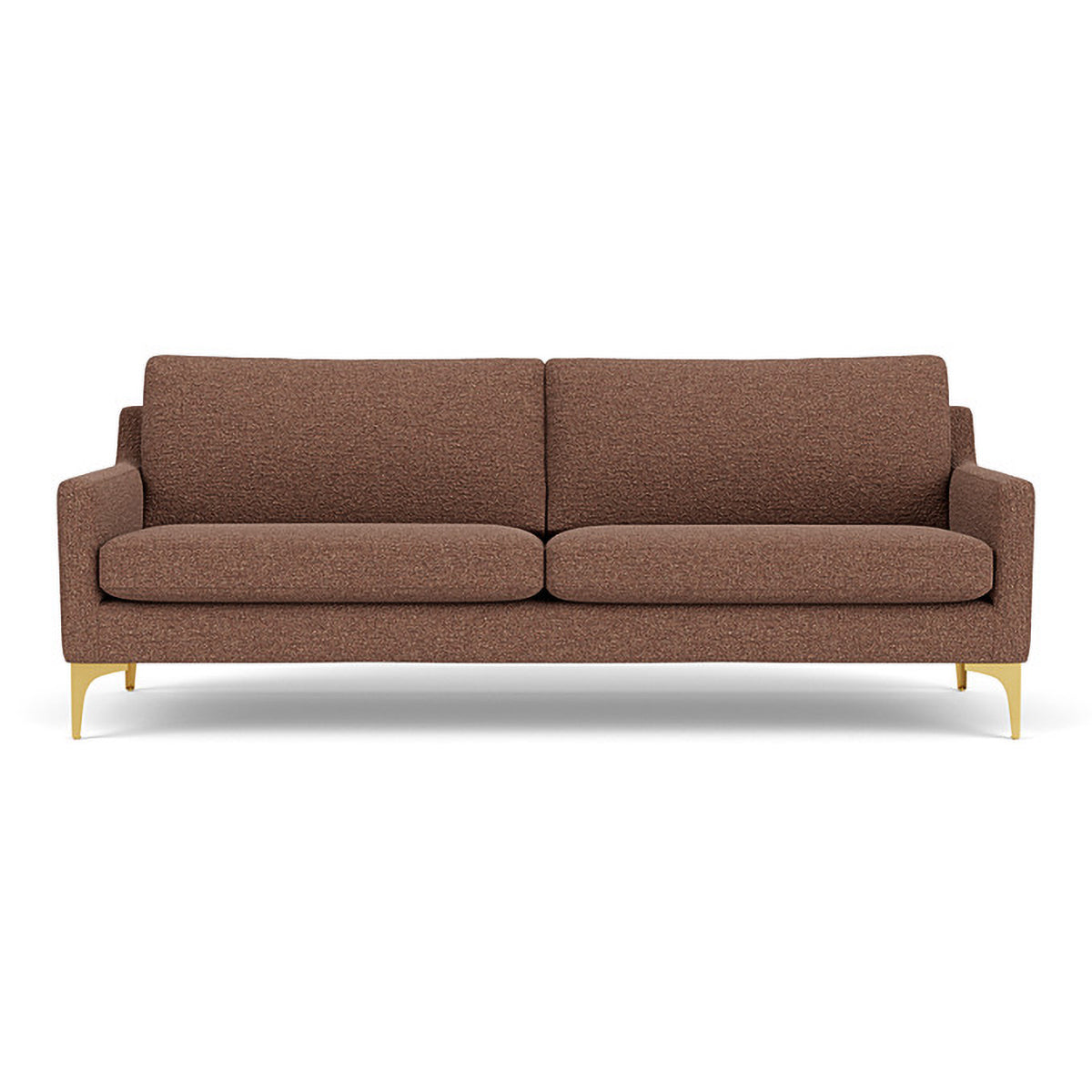 Astha Boucle 3 Seater Sofa - Modern Upholstered Couch with Soft Fabric for Living Room, Lounge & Office | Comfortable Sectional Sofa for Home Decor