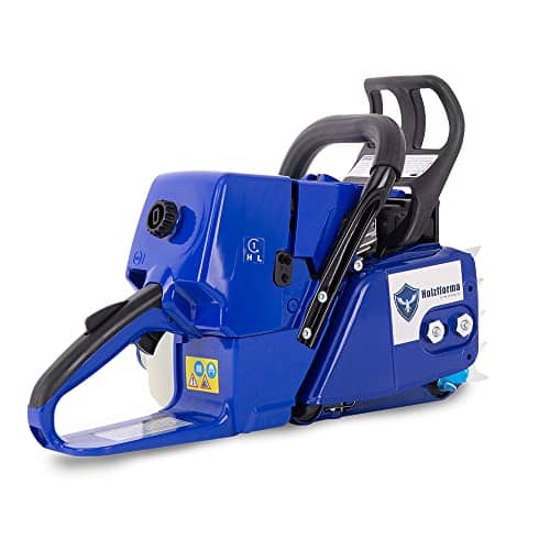 Farmertec 76.5cc Holzfforma Blue Thunder G466 Gas Chainsaw Power Head - Compatible with Stihl MS460 046 (Handle Bar Included, No Guide Bar & Chain) - Ideal for Wood Cutting, Tree Trimming & Firewood Processing