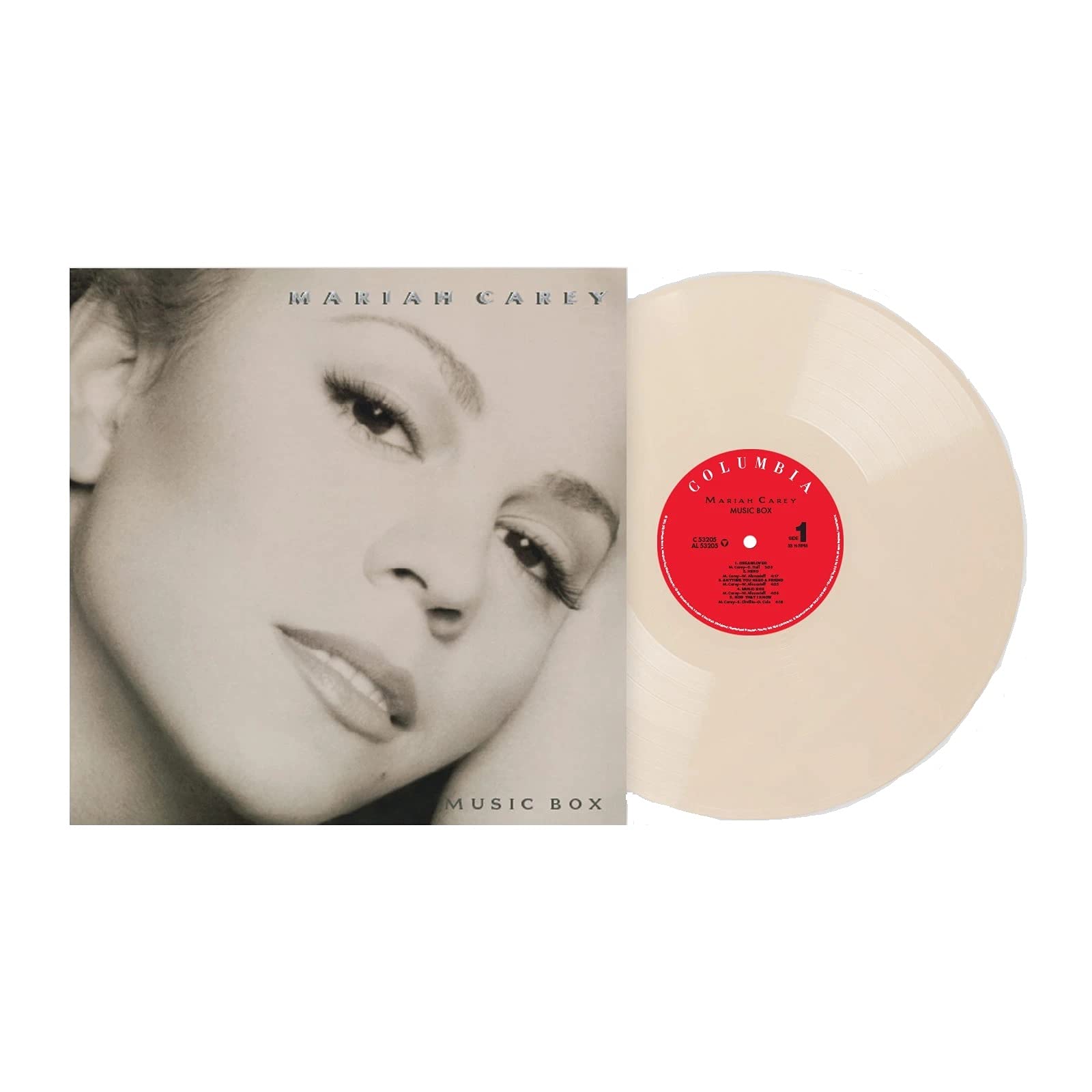 Mariah Carey Music Box Vinyl LP Record - Dreamlover Cream Colored Limited Edition | Perfect for Collectors & Music Lovers, Great Gift for Christmas & Birthday