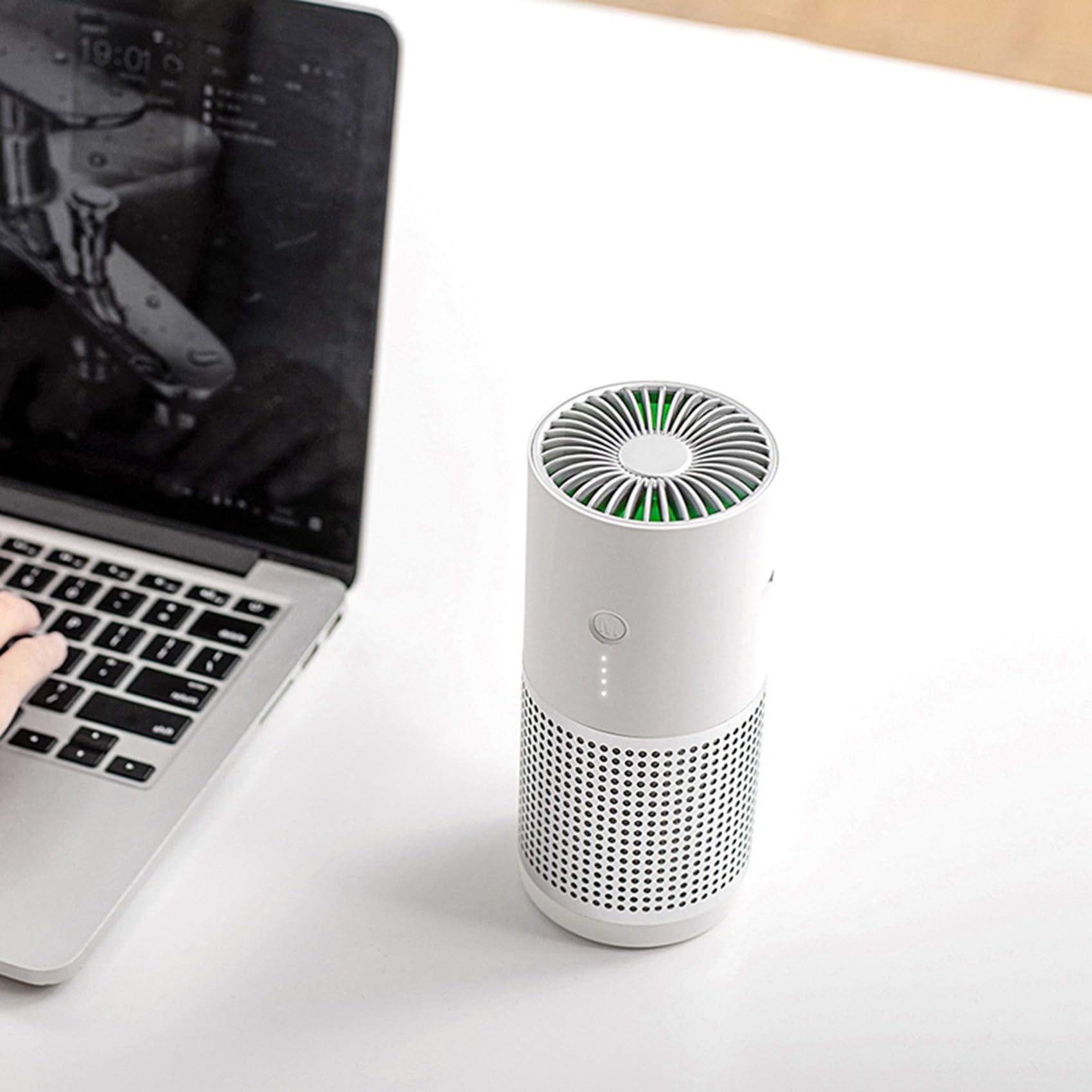 3X Air Purifier with Replaceable HEPA, Pre-Filter & Activated Carbon Layers - AP02 Model for Home, Office & Bedroom Air Cleaning