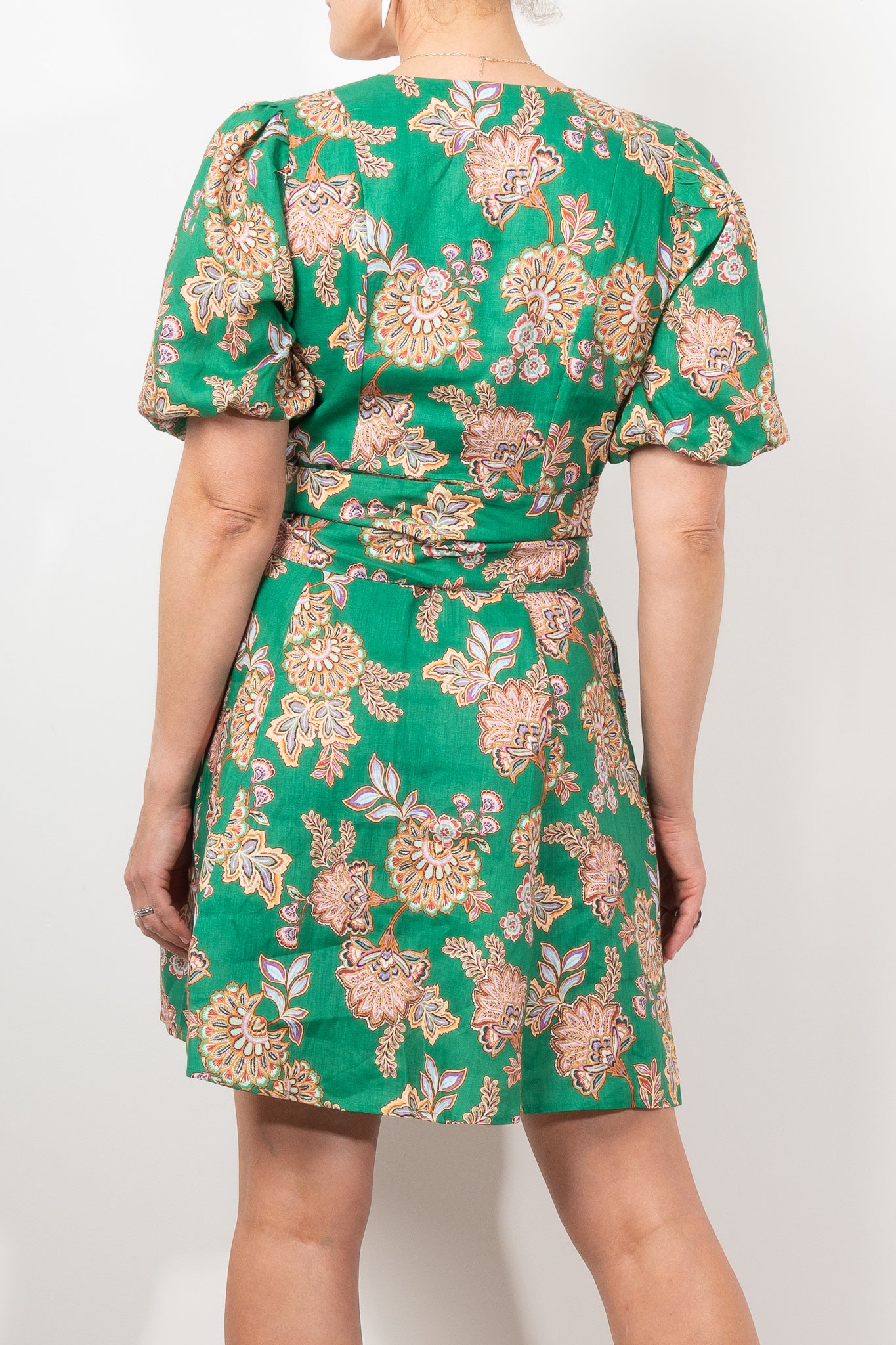 Zoe Kratzmann Quota Dress in K'gari Palm Green - Women's Flowy Summer Maxi Dress for Beach Vacation & Tropical Getaways