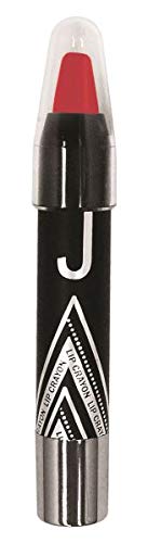 J Lip Crayon #014 Orange Cream - 3 Pack Long Lasting Matte Lipstick, Hydrating Vegan Lip Color for Women | Perfect for Everyday Wear, Date Night & Special Occasions
