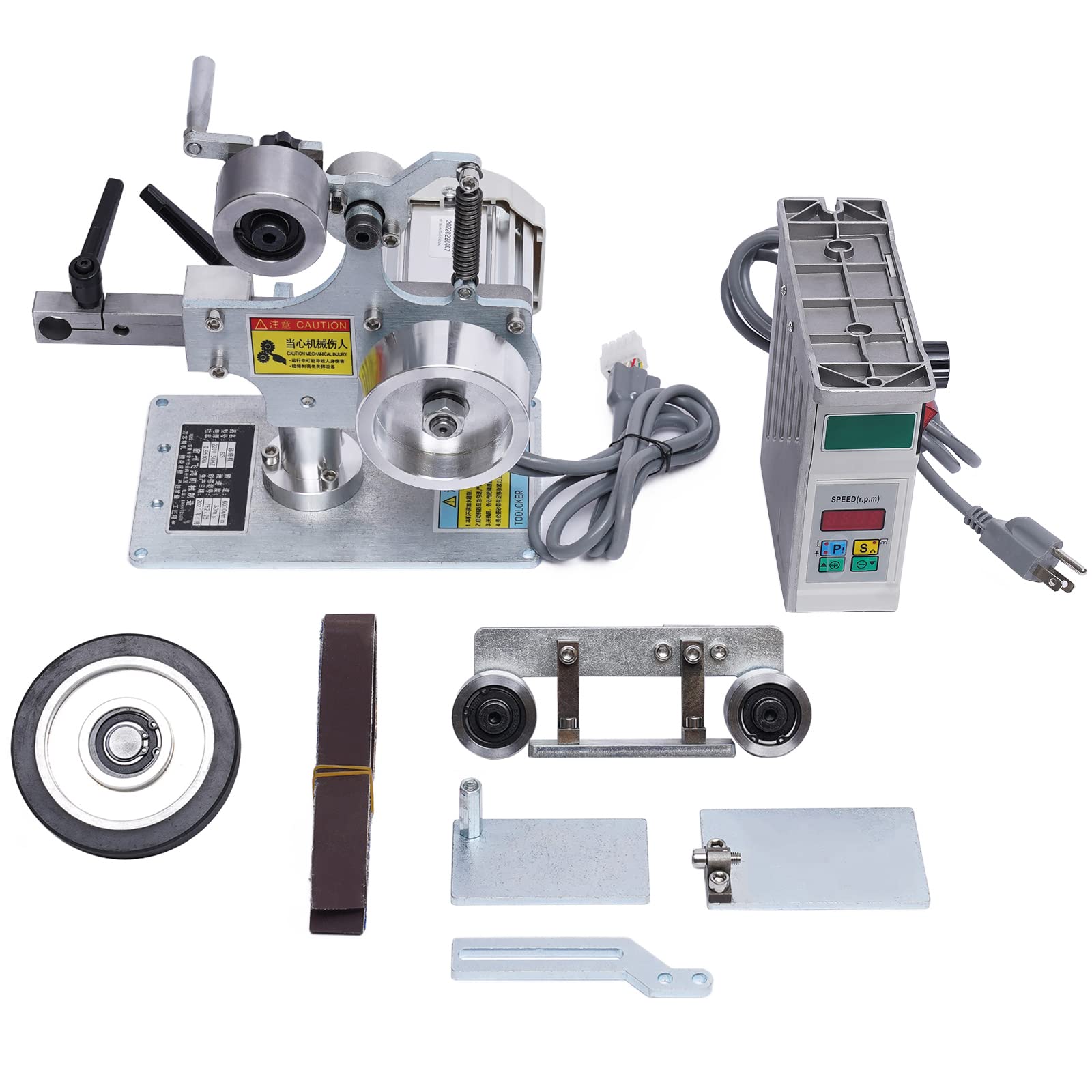 110V 550W Belt Sander Bench Grinder - 1