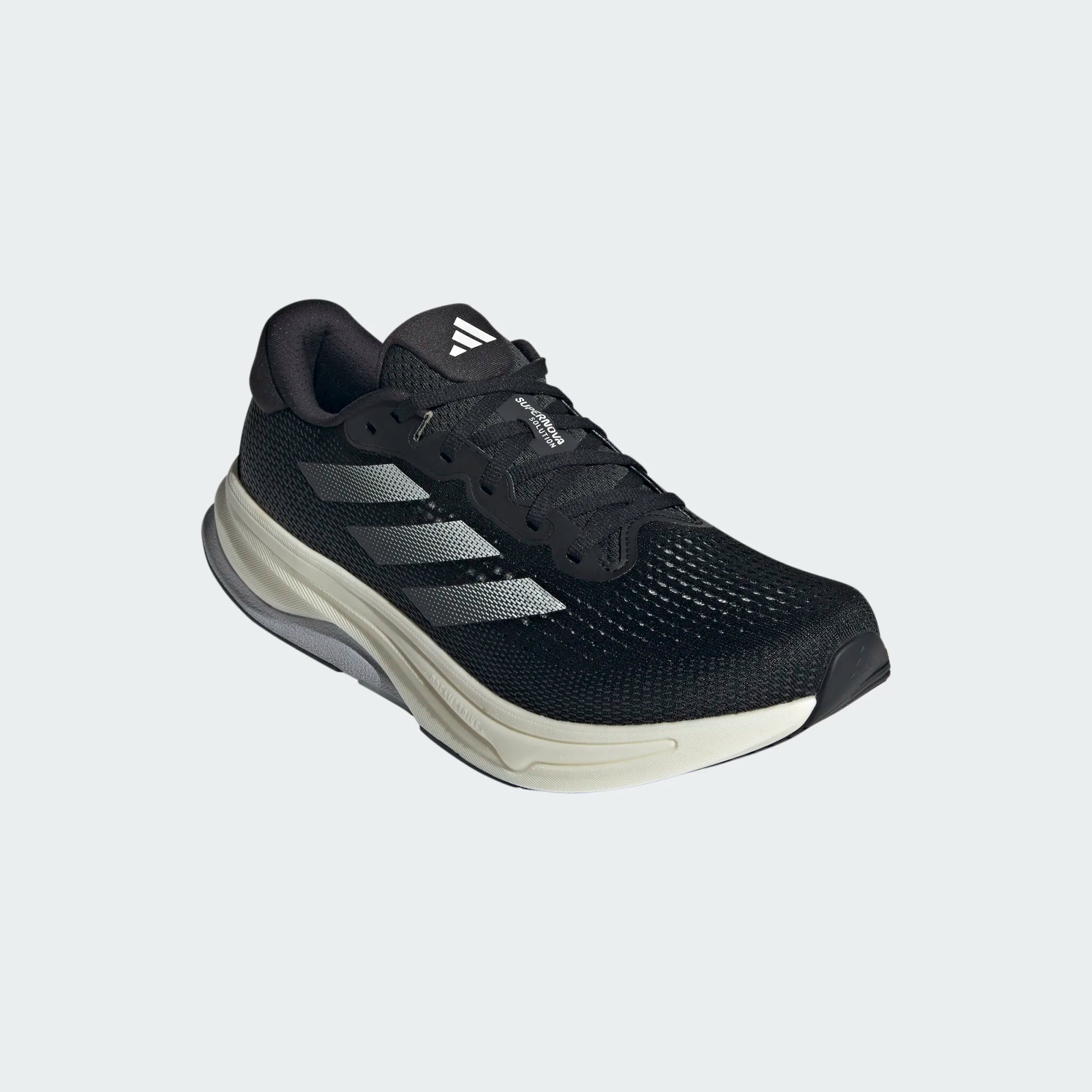 Men's Supernova Running Shoes - Lightweight & Breathable (Black/White/Carbon) for Marathon Training & Daily Jogging