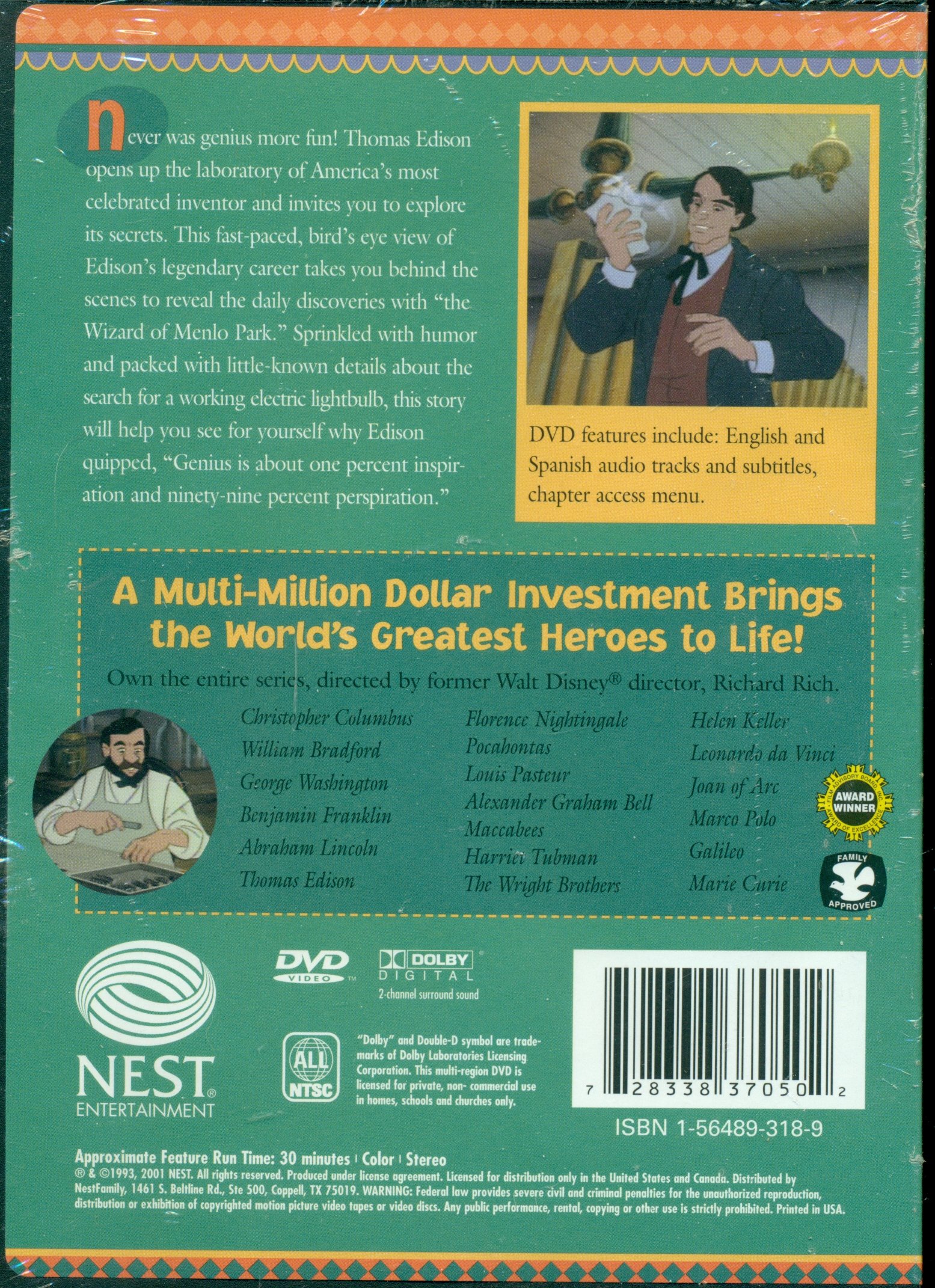 Thomas Edison and the Invention of the Electric Light Bulb - History of Electricity & Innovation - Perfect for Science Projects, School Reports & STEM Education