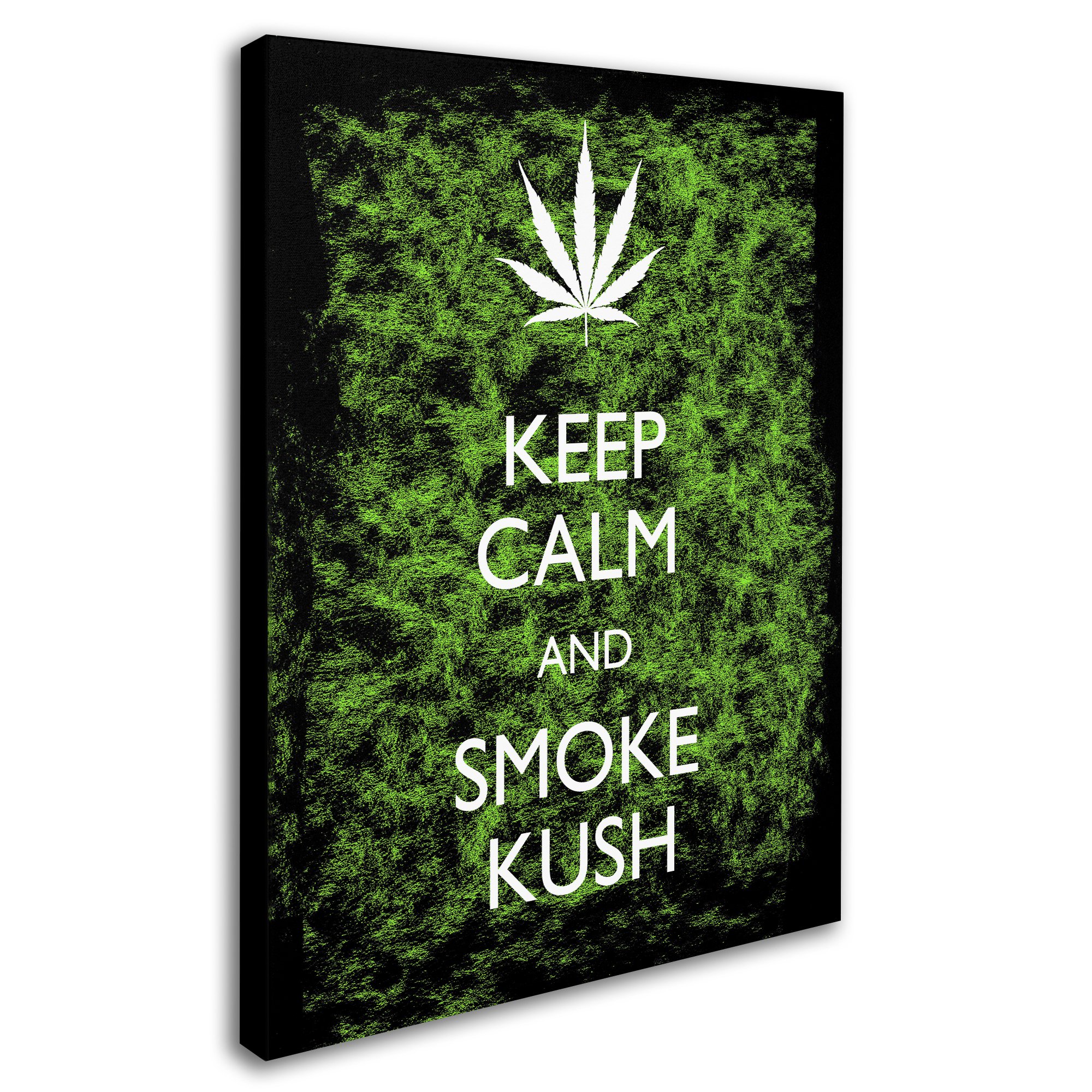 Keep Calm Wall Art by Potman - 35 x 47 Inches Large Canvas Wall Decor for Living Room, Bedroom & Office - Modern Home Decor & Inspirational Gift Idea