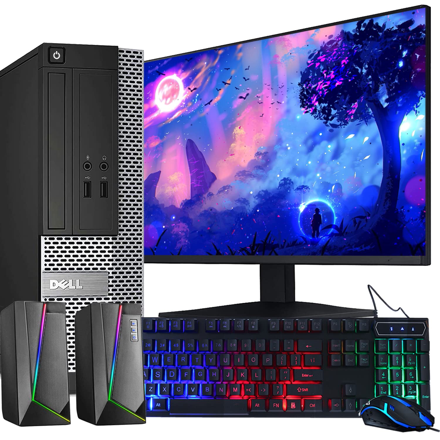 Refurbished Dell OptiPlex 7010 Desktop PC with Intel Core i7, 8GB RAM, 2TB HDD, 22