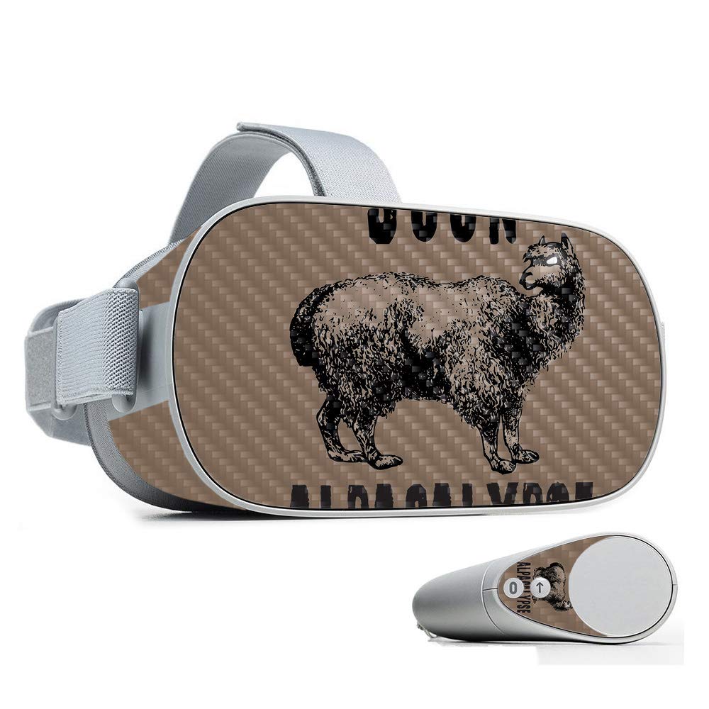 Carbon Fiber Skin for Oculus Go - Durable Protective Cover for Gaming