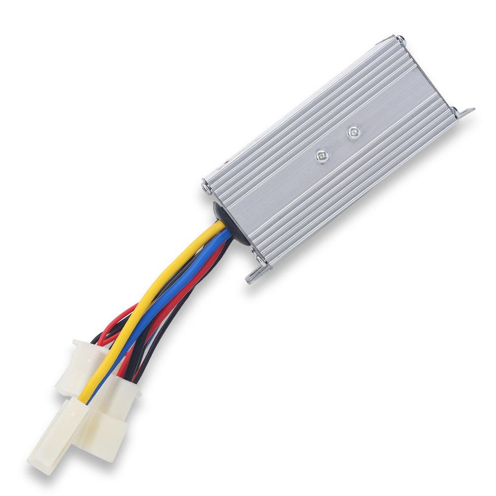Dilwe 24V 350W Brushed Motor Speed Controller for Electric Bikes - Reliable E-Bike Brushed Controller for Commuting, Off-Road & Urban Riding